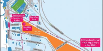 Melbourne airport t4 map