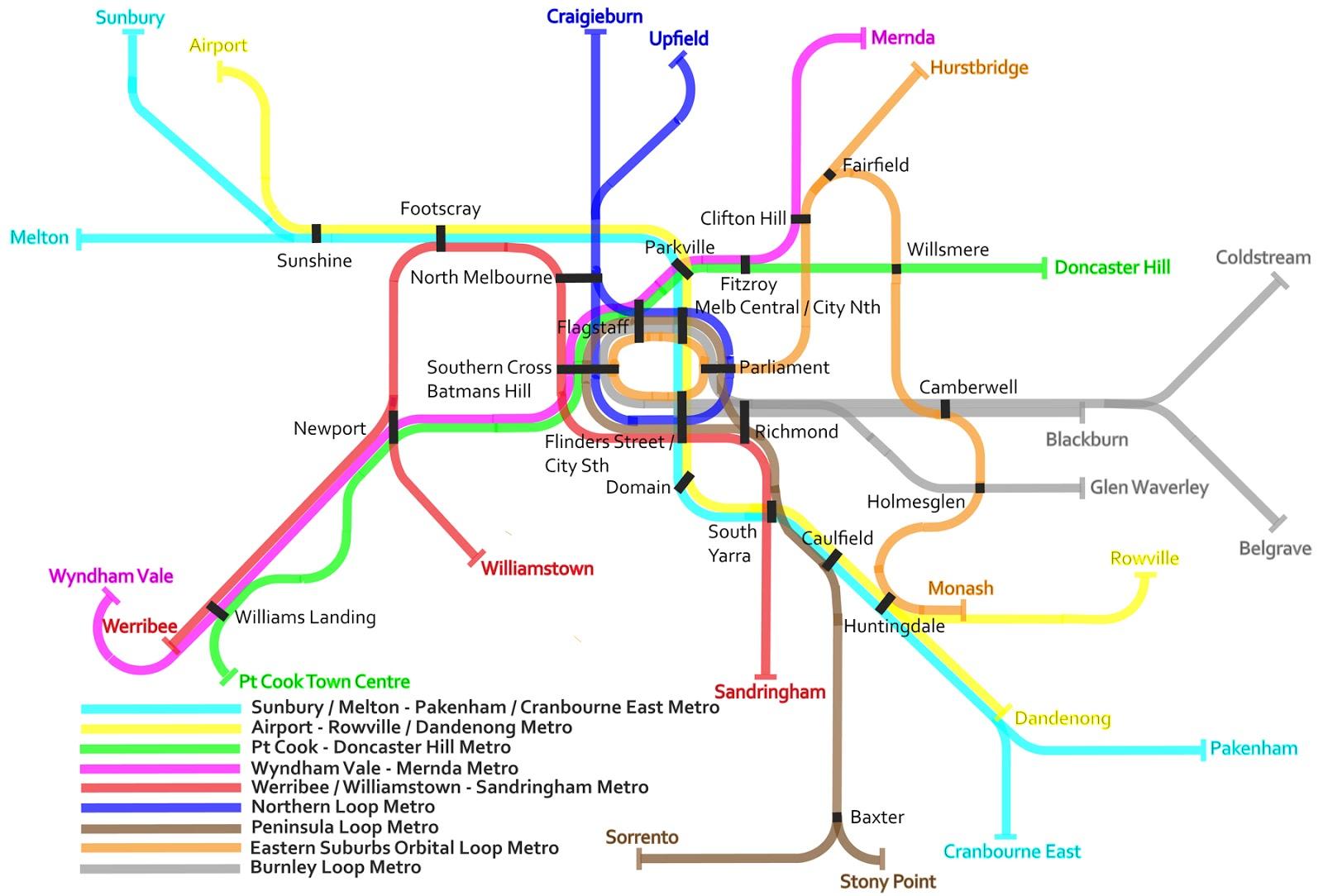 journey planner melbourne metro