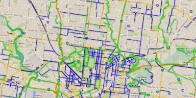 Melbourne bike map