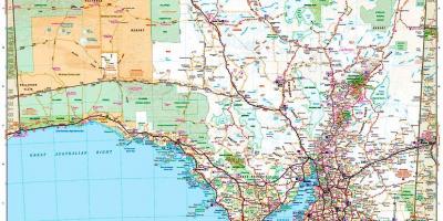 Map of south Australia