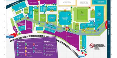 Map of Melbourne Showgrounds