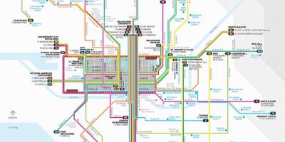 Melbourne tram route map