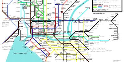 Vic train map